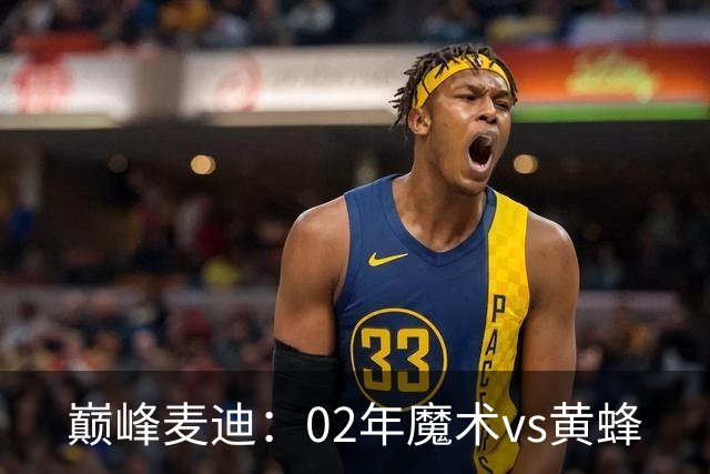 巅峰麦迪：02年魔术vs黄蜂